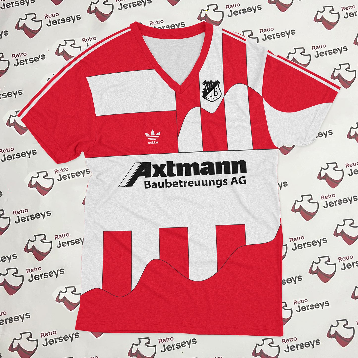 VfB Leipzig Shirt 1990-1991 Away - Retro Jersey, VfB Leipzig trikot - Retro Jerseys