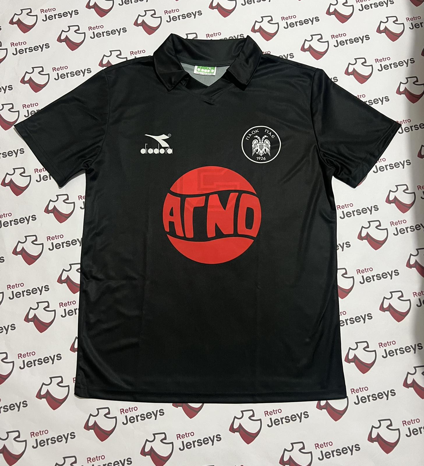 PAOK Thessaloniki Shirt 1987-1988 Away - Retro Jerseys, φανέλα ΠΑΟΚ - Retro Jerseys